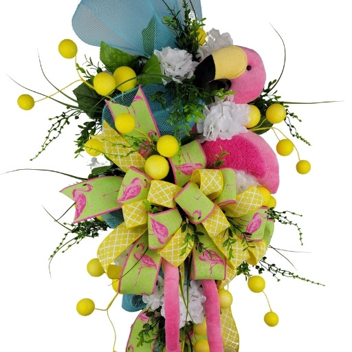 Flamingo Teardrop Swag